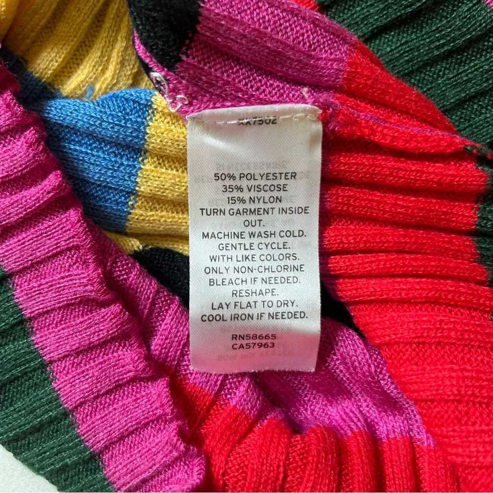 Kids Nordstrom Rainbow Stripe Sweater M